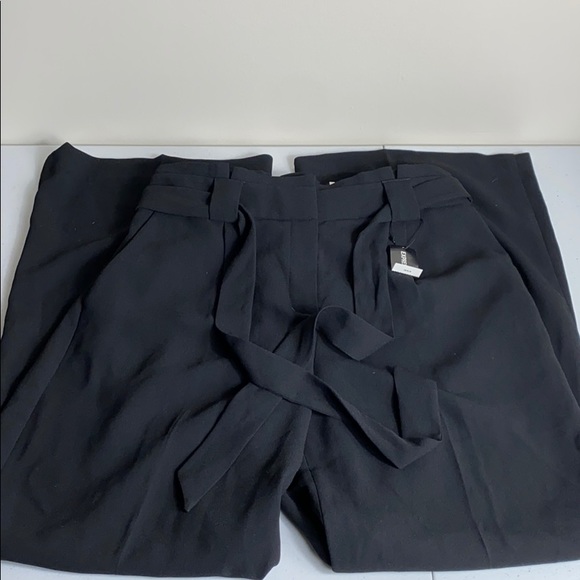 Express High Waisted Wide Leg Paperbag Pants - Picture 5 of 8